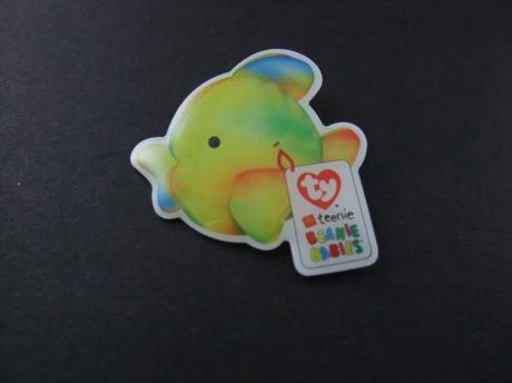 McDonalds Happy Meal Toy TY Teenie Beanie Babies (Coral de Tie-Dyed Fishthe ) USA 2000